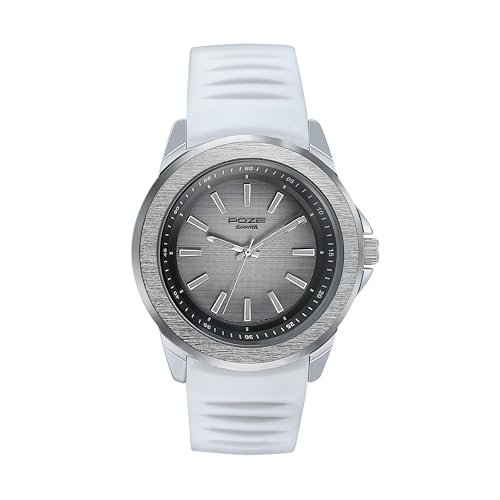 Sonata Poze Analog Quartz White Dial Watch for Men