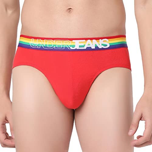 Underjeans by Spykar Men Cotton Blend Brief