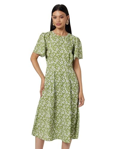 Van Heusen_Womens__Dress_(VWDRFRGFZ37013_Olive_M)