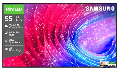 Samsung 55 inches Mini LED 4K Samsung Vision AI Smart TV UA55M2EHAULXL