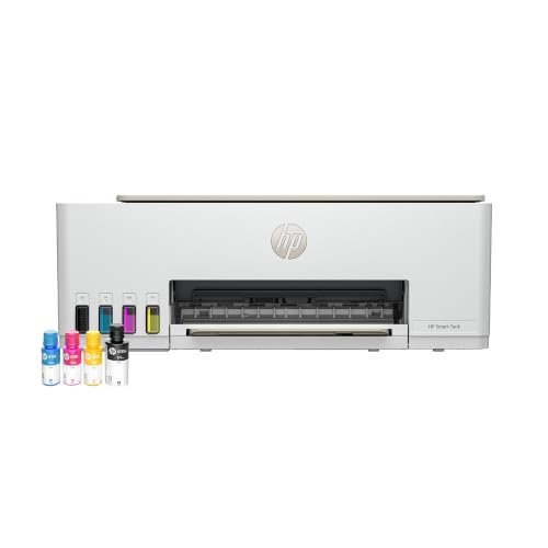 HP Smart Tank All in One 583 Multi-Function WiFi Color Ink Tank Printer (Borderless Printing) for Print/Copy/Scan with Up to 4000 Pages of Black or 6000 Pages of Color