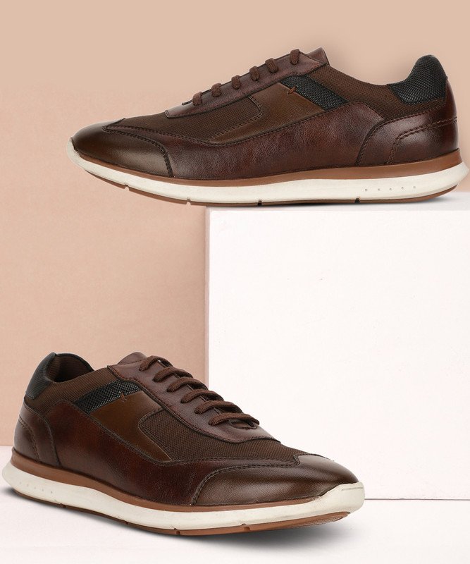 Bata Sneakers For Men(Brown , 8)