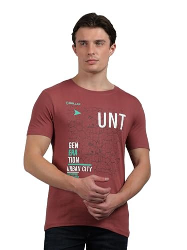 Dollar Pack of 1 Cotton Printed Men Tshirt