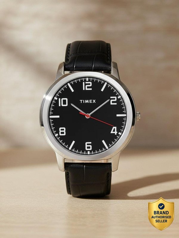 TIMEX Black Dial Analog Watch  – For Men
