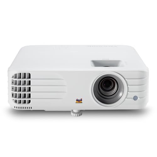 Viewsonic Pg706Hd (1920X1080) Resolution, Short Throw Home Projector, 300” Maximum Display, 4000 Lumens, LAN Control+Vertical Lens Shift, Dual Hdmi USB C, Low Input Lag – White