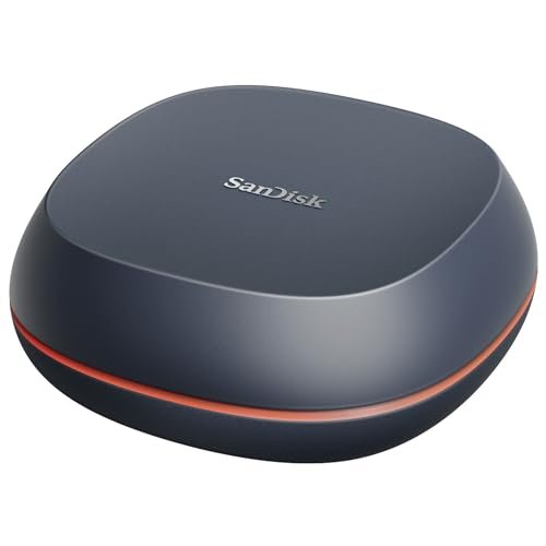 SANDISK Desk Drive- 8TB Desktop SSD 1000 MB/s R, Automatic Backup Software
