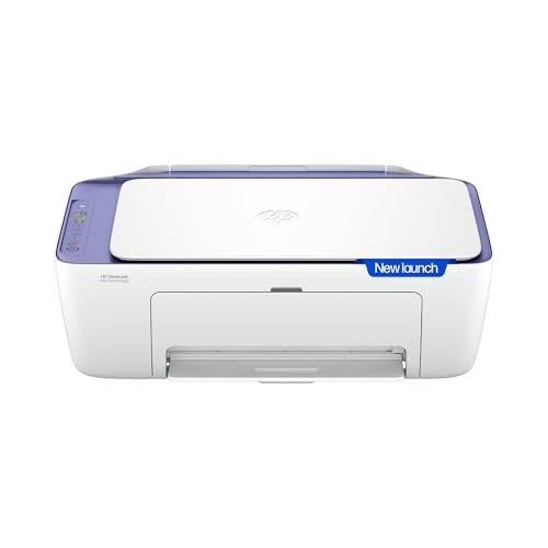 HP AI Capable Deskjet 2931 Printer | Dual Band WiFi (up to 10X Faster) All in One Colour Printer, Print/Scan/Copy, Print Speed up to 20 PPM