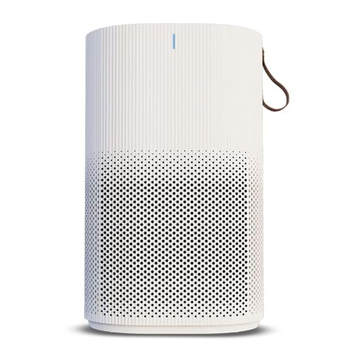 Eureka Forbes Air Purifier 150 for bedroom | Covers upto 200 Sq. Ft. | True HEPA H13 Filter & Surround 360° Air Technology | Removes 99.97% Dust & Particulate Matter | 3-Stage Purification