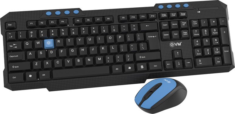 EVM WLKM-036 Combo Set(Black+Blue)