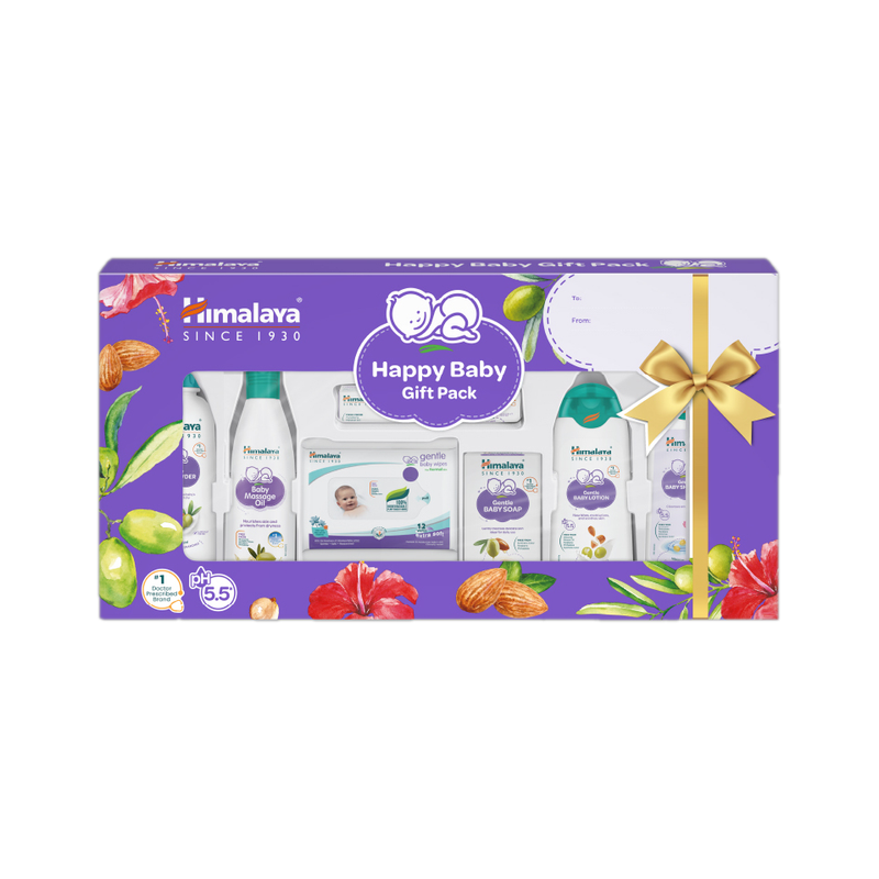 HIMALAYA Happy Baby Gift Pack ( 7 IN 1)(Blue)
