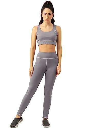 KOTTY Womens High Waist Gym wear Tracksuit