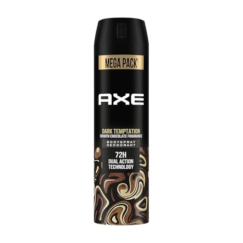 Axe Dark Temptation Long Lasting Deodorant Bodyspray for Men 215 ml