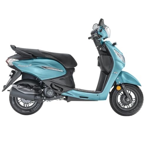 Hero MotoCorp Pleasure+ 110 VX Drum Brake OBD2B TEAL BLUE Booking for Ex-Showroom Price