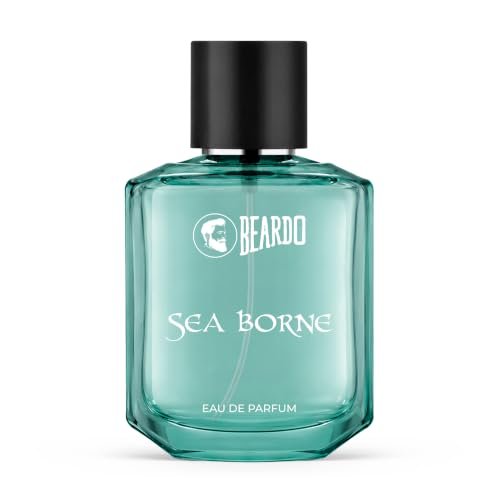 BEARDO Sea Borne Eau De Parfum for Man, 50ml | Long Lasting Fragrance | Perfume For Man | Citrus, Fresh & Aquatic | Gift For Men | Husband | Boyfriend