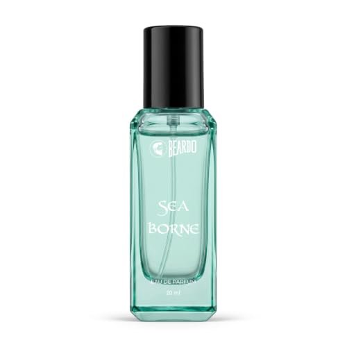 BEARDO Sea Borne Eau De Parfum for Man, 20ml | Long Lasting Fragrance | Perfume For Man | Citrus, Fresh & Aquatic | Gift For Men | Husband | Boyfriend
