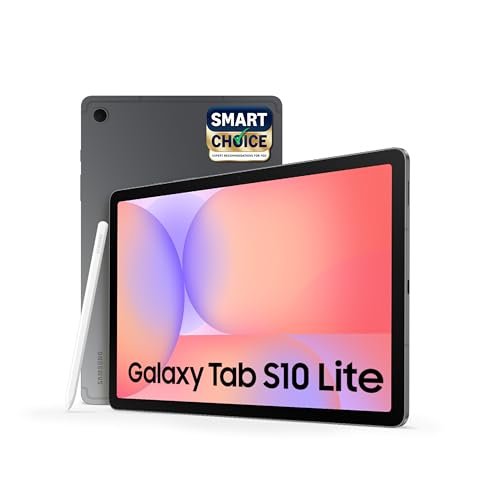 Samsung Galaxy Tab S10 Lite with AI [Smartchoice], S Pen in-Box, 27.7 cm (10.9 Inch) Display, Object Eraser, 90Hz Refresh Rate, IP42 Rating, 6GB RAM, 128GB Storage, Wi-Fi Tablet, Gray