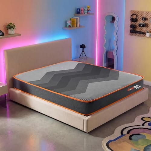 Sleepyhead Original Designed by Duroflex – 3 Layered BodyIQ Orthopedic Memory Foam Mattress | Zero Partner Disturbance | Medium Firm | 10 Years Warranty | 6 Inch King Size Bed Mattress (78x72x6)