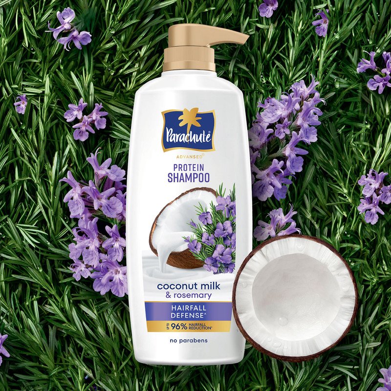 Parachute Advansed Hair Fall Defense Protein Shampoo Coconut Milk & Rosemary(1 L)