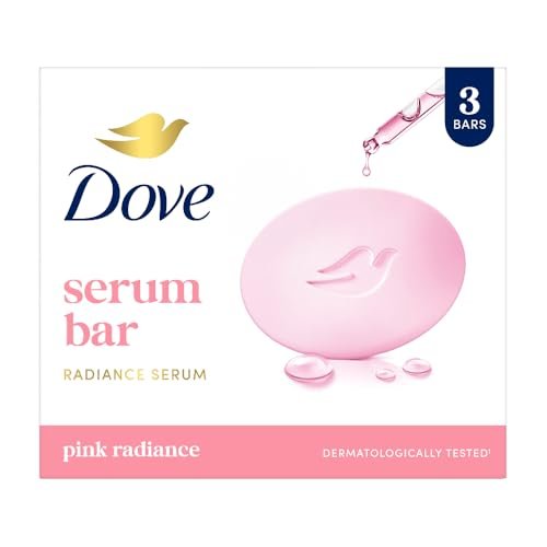 Dove Serum Bar | with Radiance Serum | Pink Radiance | 625g (125g x 3)