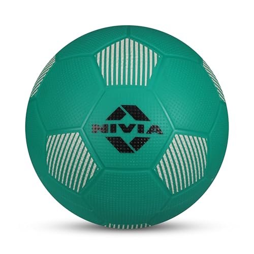 Nivia Home Play Mini Football for Kids, Soft & Lightweight Toy Ball, Safe for Indoor Play, Size – 3 (Teal Green), Pack of 1