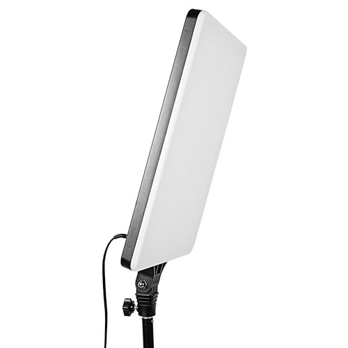 KODAK V240 Video Soft Light with Adjustable Color Temp 5600K|98 CRI|High Brightness|Advance Remote Control|Flexible & Light Weight|Ideal for Photography & Videography|240 Watt|26 Inches