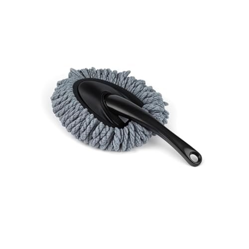 PROOFIITO Mini Microfiber Duster Interior, Multi-Purpose Duster Brush with Handle for Car Cleaning & Household