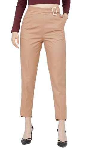 Tokyo Talkies Women Tapered FIT Trouser TTP0001458 Brown 28