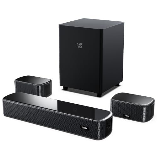 GOVO GoSurround 690 5.1 Channel Soundbar with Subwoofer & Rear Satellites | Bluetooth v5.3 | HDMI ARC | Deep Bass Home Theatre