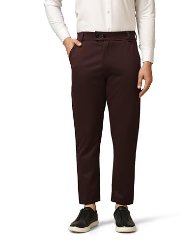 TOPLOT Men’s Regular Casual Pants (Men-Pant-5181-Coffee-34)