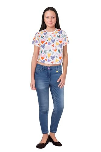 Allen Solly _ Girls_White_T Shirt_13-14 Years