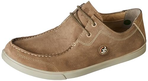 Woodland Men’s Dubai Khaki Nubuk PDM2 Casual Shoes-9 UK (43EURO) (GC 4266122DS)