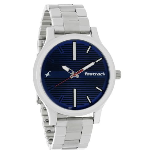Fastrack Fundamentals Analog Blue Dial Men’s Watch NM38051SM03/NN38051SM03