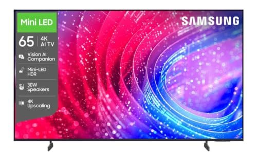 Samsung 65 inches Mini LED 4K Samsung Vision AI Smart TV UA65M2EHAULXL