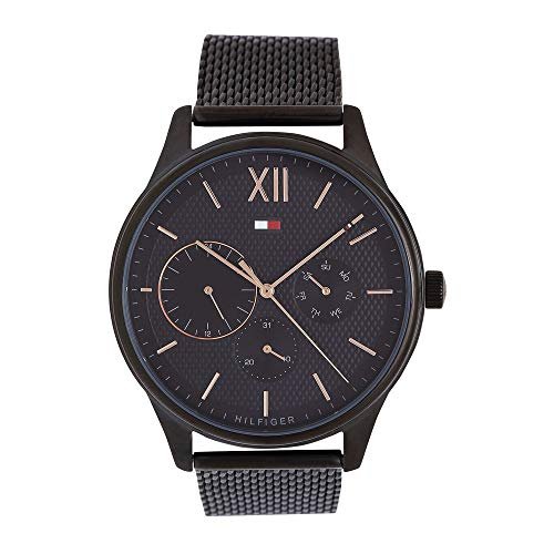 Tommy Hilfiger Chronograph White Dial Men’s Watch-NBTH1791400, Free Size/NCTH1791400