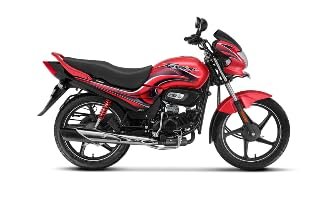 Hero Passion+ (Drum) Bike Booking for Ex-Showroom Price (Sport Red)
