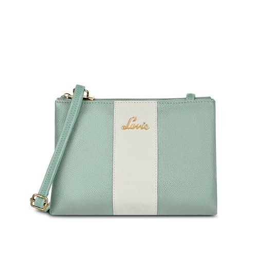 Lavie Women’s Lynn 2C Colorblock Crossbody Sling Bag | Top Zip Sling Bag | Ladies Purse Handbag | Gift for Women