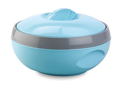 Asian Venus Inner Steel Casserole, 2500 ml, Blue|PU Insulated| BPA Free | Odour Proof| Food Grade | Easy to Carry | Easy to Store | Ideal for Chapatti | Roti | Serving Casserole