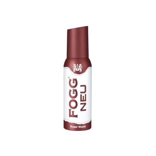 Fogg Neu Super Wood|No Gas| Long Lasting Perfume Deodorant Spray for Men -120 ML
