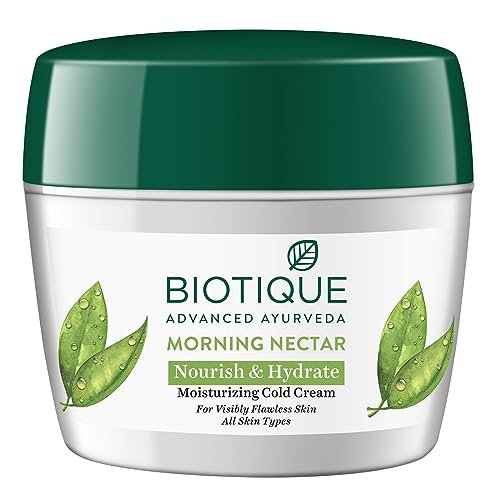 Biotique Bio Morning Nectar Visibly Flawless Moisturizing Cream, 175g