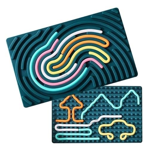 Countrylink Montessori Silicone Fine Motor Toys for Kids | Silicone Kids Sensory Activity Toys Toy, Fine Motor Skill Learning Educational Toy (Multicolor, 3+ Years)