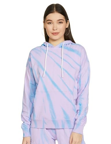 Amazon Brand – INKAST Women’s Cotton Relaxed Fit Sweatshirt_INK-AW23-CRD-903_s_Pink Top_L