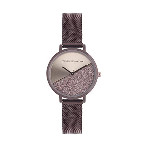 French Connection Spring-Summer 2021 Analog Rose Gold Dial Women’s Watch-FCN0008H-R