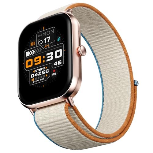 Fire-Boltt Ninja Call Pro Max Nyluxe Smart Watch 2.01″ with Bluetooth Calling, Voice Assistance, SpO2 & Heart Rate Monitor, 120+ Sports Modes, IP67 Waterproof, Smart Watch for Men & Women – Beige
