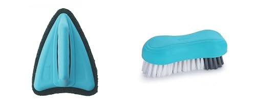 Sparkmate by Crystal Pack of 2 Brush (Floor & Tile + Easy Cloth)