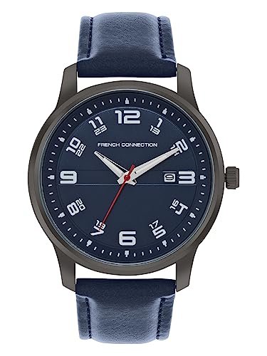 French Connection Spring-Summer 2023 Analog Blue Dial Men’s Watch-FCN00046H