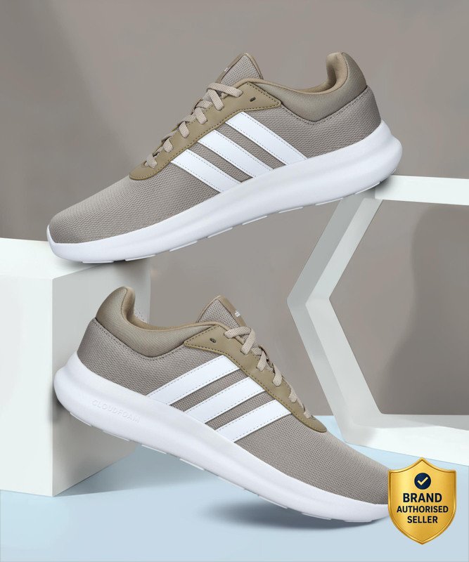 ADIDAS Lite Racer 4.0 Casuals For Men(Green , 9)
