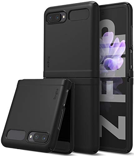 Ringke Back Cover for Samsung Galaxy Z Flip (2020) (Poly Carbonate/Black)