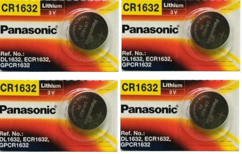 Panasonic 1632  Battery(Pack of 4)