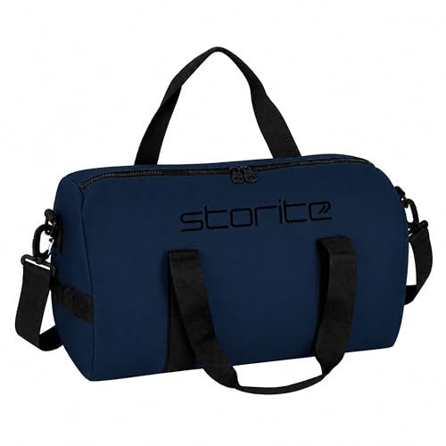 Storite Multi Purpose Travel Duffle Bag, Blue, 43x24x20 cm