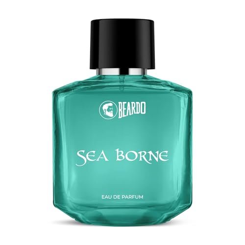 BEARDO Sea Borne Eau De Parfum for Man, 100ml| Long Lasting Fragrance | Perfume For Man | Citrus, Fresh & Aquatic | Gift For Men | Husband | Boyfriend